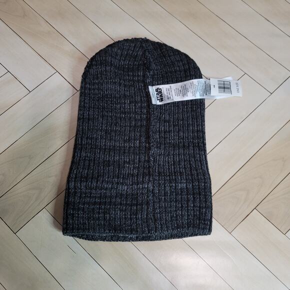 Star Wars Grey Black Embroider Patch Beanie - Picture 4 of 9